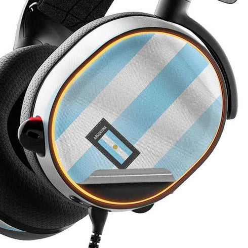 Argentina Soccer Flag SteelSeries Arctis 3 Skin